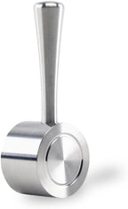 Crema Coffee Products Replacement Steam Lever for Breville Espresso Machines | Ergonomic Stainless Steel Design | Compatible with Barista Express, Infuser, Barista Pro | Easy Grip | Silver Finish