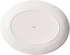 Made In Cookware - Serving Platter - White With Red Rim - Porcelain England