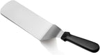 New Star Foodservice 36190 Plastic Handle Flexible Grill Turner/Spatula, 14.5-Inch, Black