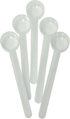 9 mL (9 CC) Long Handle Scoop for Measuring Coffee, Pet Food, Grains, Protein, Spices and Other Dry Goods (Pack of 5)