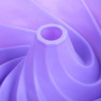 Silicone Jello Molds Non Stick Baking Mold, Fluted Tube Cake Pan Bakeware for Jello, Gelatin, Mousse and Cakes, BPA Free