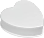 10 Inch Heart Shaped Cake Pan,Deep 3 Inch, Aluminum Heart Cake Tin, Heat-Resistant Baking Cake Pan for Wedding, Party, Family Occasions, Chocolate, Bread. (10 × 3 Inch)