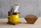 Zero Japan - Bee House Pour Over Coffee Dripper - Lead-Free & Cadmium-Free Ceramic Coffee Maker with Elegant Peek Hole, Drip Cone Brewer Coffee Gifts, Brewing Accessories - Tangerine, Standard Size