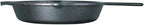 Lodge Cast Iron Skillet with Red Silicone Hot Handle Holder, 10.25-inch
