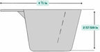 5 Oz. (2/3 Cup | 150 mL) Scoop for Measuring Coffee, Pet Food, Grains, Protein, Spices and Other Dry Goods (Pack of 1)