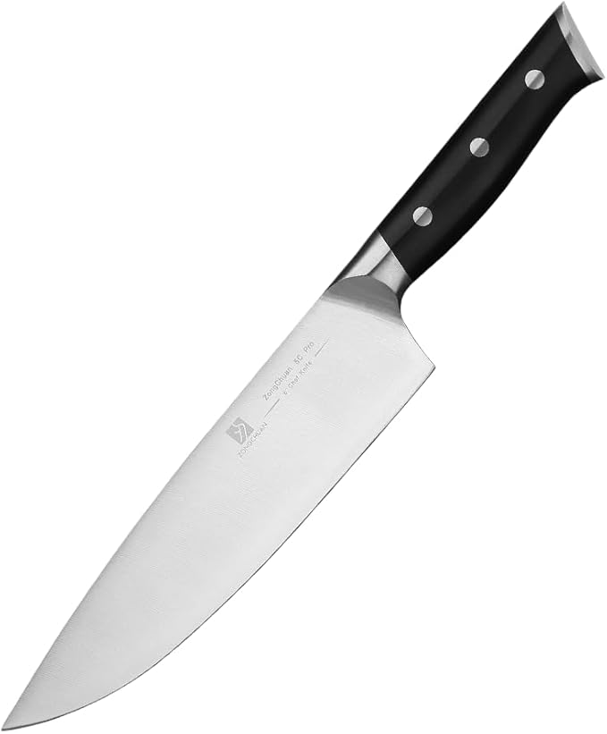 Chef Knife,8inch Damascus knife set,67-Layer High Carbon Stainless Steel Kitchen Knife,Professiona Sharp Cutting Knives with Ergonomic G10 Black Handle,Gift Box for Home and Kitchen Birthday Gift