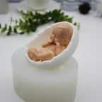 Baby Shape Silicone Handmade Soap Mold - Aroma Plaster Candle & Ice Sculpture Mold