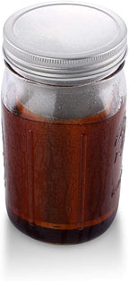 MODERNJOE'S Premium Cold Brew Coffee Filter for 2 Quart Wide Mouth Mason Jars. Cold Brew Coffee Maker. Perfect for Iced Coffee and Tea. Heavy Duty Gauge 100 Micron Mesh 304 Stainless Steel