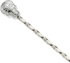 Barfly 13-Inch Bar Spoon, Sugar Skull End
