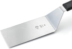 Mercer Culinary Millennia Turner/Spatula, 6 Inch x 3 Inch Blade, Black Handle