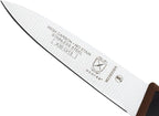 Mercer Culinary Millennia Color Handle Cutlery 3" Slim Paring Knife Brown