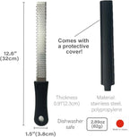 Cheese Grater Handheld [ Made in Japan ] Stainless Steel Hand Grater for Kitchen
