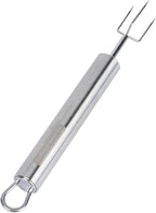 Restaurantware-German Standard 6.1 Inch Granny Forks, 6 Prong Potato Forks - Ergonomic Handle, Dishwashable, Stainless Steel Carving Fork, Heavy-Duty, For Kitchen Roast