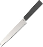7.5" Serrated Bread Knife for Homemade Bread, Razor Sharp AR-RPM9 Steel & Innovative Wavy Edge, Professional Serrated Knife for Sourdough Bread Cake, Gift Box for Baker Home Chefs