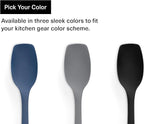 Misen Spoontula - Dishwasher Safe, Heat resistance, Nonstick Safe - Professional-Grade Versatile Kitchen Tool for Stirring, Spponging, Folding and Flipping - 4 Tools in One - Built to Last - Black
