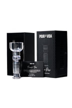 The Paz Magnetic Filtration Funnel - Stainless Steel Funnel for Smoother, Enhanced & Refined Drink Flavor - Premium Barware Essentials