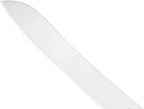 Mercer Culinary Millennia Color Handle Cutlery 9" Offset Bread Knife (Wavy Edge) Brown