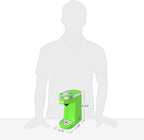 CHULUX Single Serve Coffee Maker, Small Single Cup Coffee Maker for K pod and Ground Coffee, Green