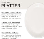 Made In Cookware - Serving Platter - White - Porcelain England