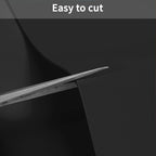 Dresser Mat Protector - 20x64 Inch Waterproof Easy to Clean Can Conceal Flaws Protector The Table Top from Scratches Used for Coffee Table Dresser(Black+Black 20x64)