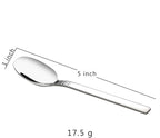 12-Piece Stainless Steel Coffee Spoons, Small Espresso Spoon, Mini Spoon