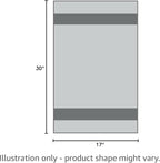 All-Clad Solid & Coordinate Kitchen Towels: Highly Absorbent, Super Soft Long Lasting 100% Cotton, 17" x 30" Tea Towels for Cleaning & Drying Dishes, Pans, Glassware, Countertops, 4-Pack, Black