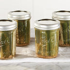 Ball Wide Mouth Glass Mason Jars with Lids and Bands, Used for Canning, Pickling, Juice, Jam, Jelly, Pint Size 16 Ounce (Pack of 3)