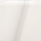 Leather Desk Mat,1.8mm Thick,12x42 Inch Desk Cover,Desk Protector Mat,Dresser Cover Top,Dresser Top Cover,Dresser Top Protector,Desk Covers On Top of Desks(White+White,12×42)