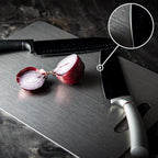 Titanium Cutting Board - 100% Pure Titanium Cutting Boards for Kitchen - Cutting Edge Hygiene & Durability, Home Cooking