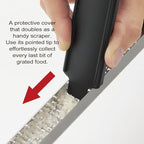 Cheese Grater Handheld [ Made in Japan ] Stainless Steel Hand Grater for Kitchen