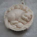 Handmade Silicone Mold for Soap, Candle, Ice Sculpture & More - Aroma Plaster Mold Bowl
