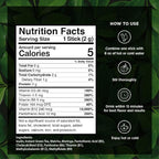 VitaCup Green Tea Instant Packets, Enhance Energy & Detox with Matcha, Moringa, B Vitamins, D3, Fiber, Keto, Paleo, Vegan in Tea Powder Single Serving Sticks, 48 Ct