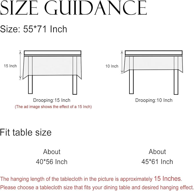 ISAENNE Designer Vintage Linen Elegant Rectangle Tablecloth,Chinoiserie Floral Table Cloth,Wrinkle Resistant Decor Table Cover for Dining Thanksgiving Kitchen Party,55"*71"-Segerman B