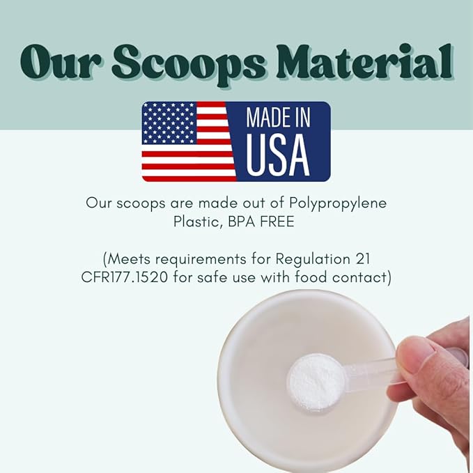 48 mL (48 CC | 1.62 Oz.) Long Handle Scoop for Measuring Coffee, Pet Food, Grains, Protein, Spices and Other Dry Goods (Pack of 1)