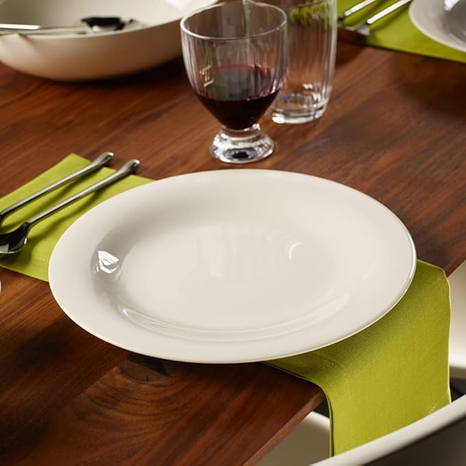 Villeroy & Boch New Cottage Basic Dinner Plate, 10.5 in, Premium Porcelain, White