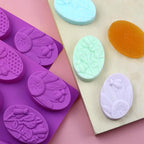 3D Bee Soap Molds 2pcs 6 Cavities Honeybee Silicone Soap Molds Honeycomb Soap Mold for Homemade Craft Soap