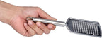 Restaurantware-German Standard Fine Handheld Grater, 1 Flat Cheese Grater - Dishwashable, Durable, Stainless Steel, With Handle, Suitable For Chocolate, Nutmeg, Garlic, Lemon, And, More