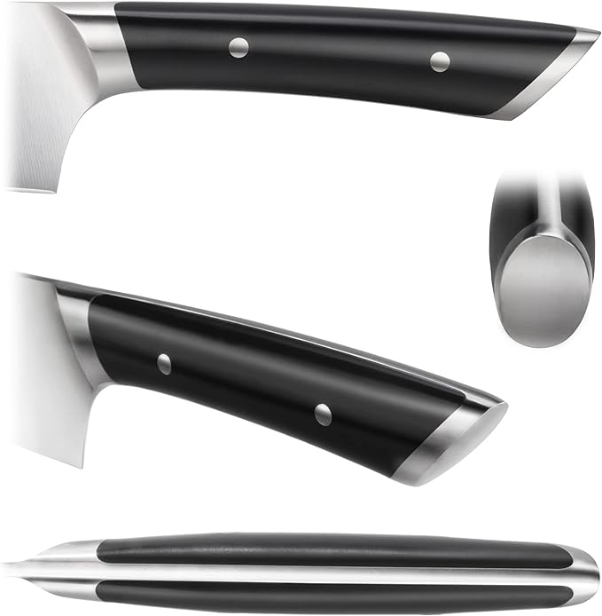 Cangshan HELENA Series German Steel Forged Knife Block Set (17-Piece, Black)