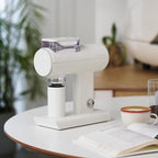 TIMEMORE Sculptor 078 Turbo Burr Coffee Bean Grinder, Electric Grinder with Stepless Coarseness Adjustment, Only Suitable for Pour over - White