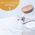 Clear Table Protector 42 x 60 Inch, 1.4mm Thick Waterproof PVC Plastic Table Cover, Durable Table Pad for Dining Room, Kitchen, Writing Desk, and Coffee Tables