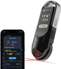 HOZO NeoRulerGO Digital Tape Measure with Laser, Smart Rechargeable Measuring Tool for Flat, Curved, Odd Shapes | Bluetooth App | Pocket Size | Cool Gadgets for Dad, Men, Husband