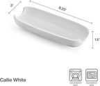 Pfaltzgraff Callie Stoneware Corn Dishes, Set Of 4, White