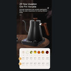Gooseneck Electric Kettle, Electric Tea Kettle, Hot Water Kettle Electric, Electric Kettle Temperature Control, Teapot for Boiling Water Coffee