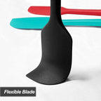 3 Pack Large Silicone Spatula for Kitchen,600°F Heat resistant Rubber Spatulas for Baking,Cooking, Scraping,and Mixing,Non Stick Kitchen Utensils, BPA Free, 11.2 IN, Multicolors