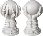 Skull Rose Crystal Ball & Ghost 3D Silicone Molds for Resin Candle & Body Soap Making