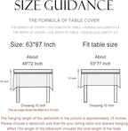 patdrea Designer Linen Tablecloth for Rectangle Table,Red Vintage Animals Pattern Floral Tablecloths,Decor Table Cover for Kitchen Dining Christmas,Tea Party,Thanksgiving,Party,63"x87"-Townlife E
