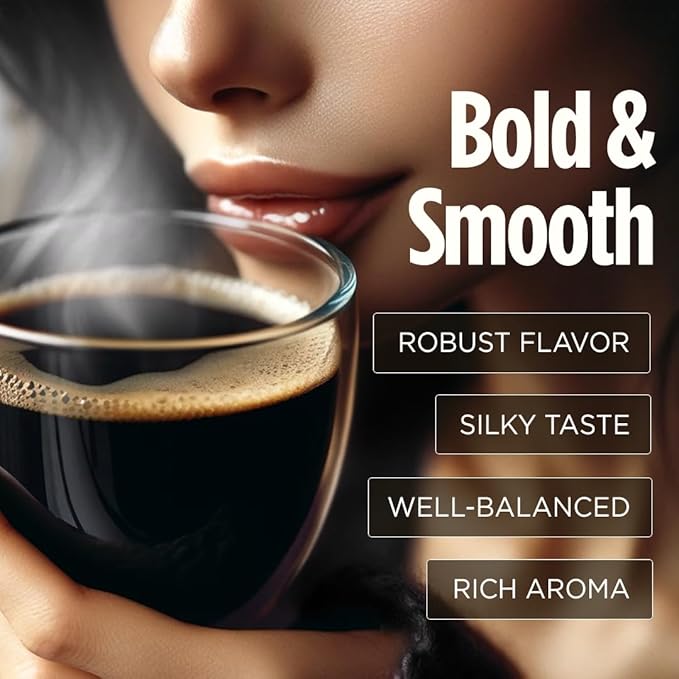 VitaCup Extra Shot Instant Coffee Packets with Espresso Shot, “Red Eye” High Caffeine, Bold Dark Roast w/Vitamin B12, Antioxidants, Premium Instant Coffee in Single Serve Sticks, 24 Ct