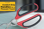 Scissor Tongs 11-Inch Heavy Duty Stainless Steel Scissor Cooking Tongs