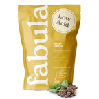 Fabula Coffee Decaf Medium Roast Whole Beans - Organic - Low Acid - Single Origin - Non-GMO - Mold Free - 12 Ounces