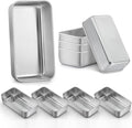 LIANYU 9 Pack Bread Loaf Pans for Baking 9x5Inch, Stainless Steel Meat Bread Baking Pans, Loaf Tin for Homemade Banana Sandwich Sourdough